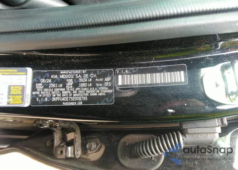 2025 Kia K4 Ex z USA, uszkodzony, nr VIN 3KPFU4DE7SE008795